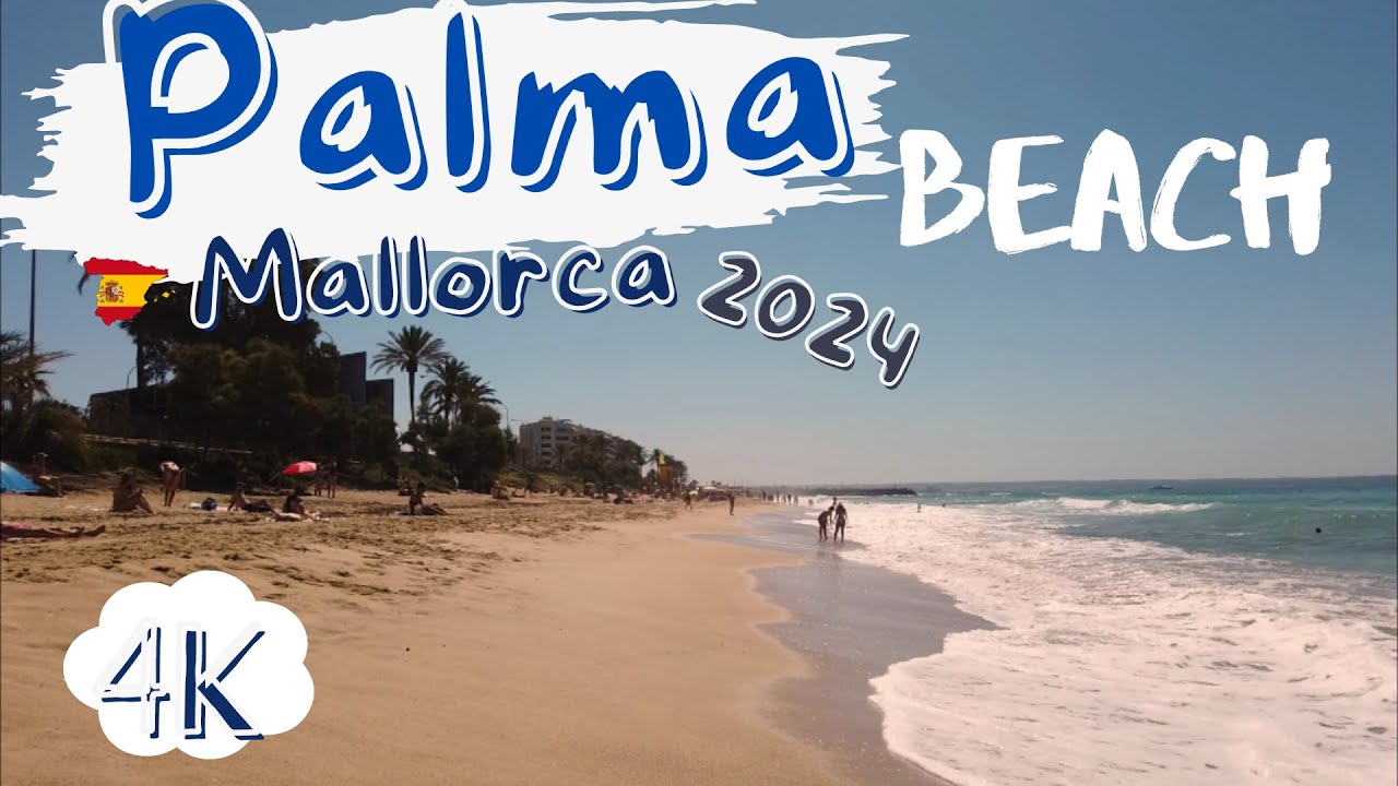 Walking on the Beach Palma de Mallorca: Explore the Beach in Palma Spain